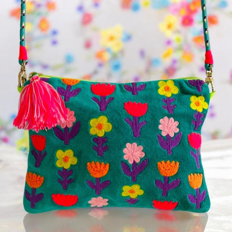 Zip pouch Velvet Love Yoga