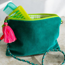 Pochette zippée Velvet Love Yoga