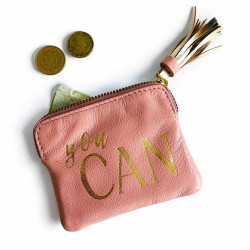 Mini zip Porte- monnaie You Can