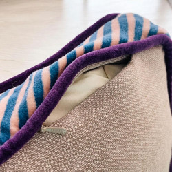 Housse de Coussin Box Leo viola 40405