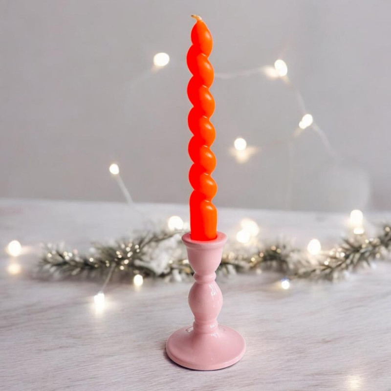 Kerzenhalter Romance Rosa