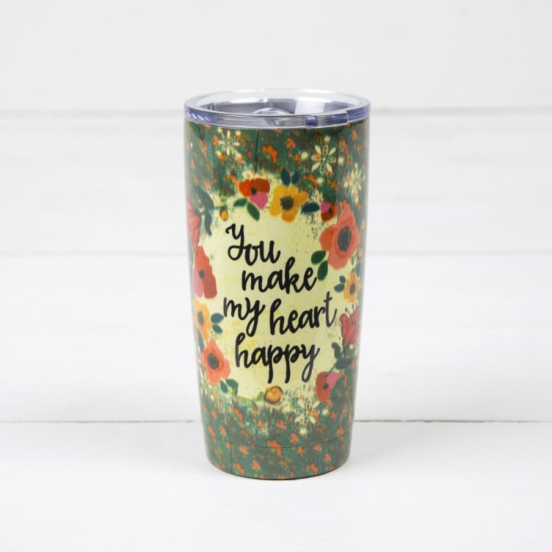 Thermosbecher Heart Happy