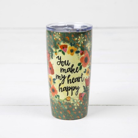 Thermosbecher Heart Happy