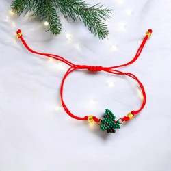 Armband Beads Xmas Tree
