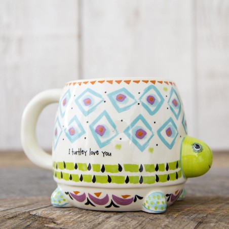 Tasse Folk Art Myrtle The Turtle