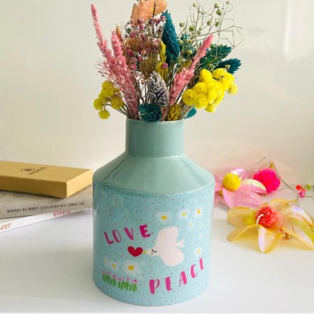 Vase Love Peace Bird