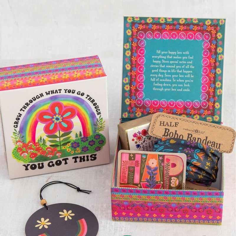 Geschenkbox Happy Grow through