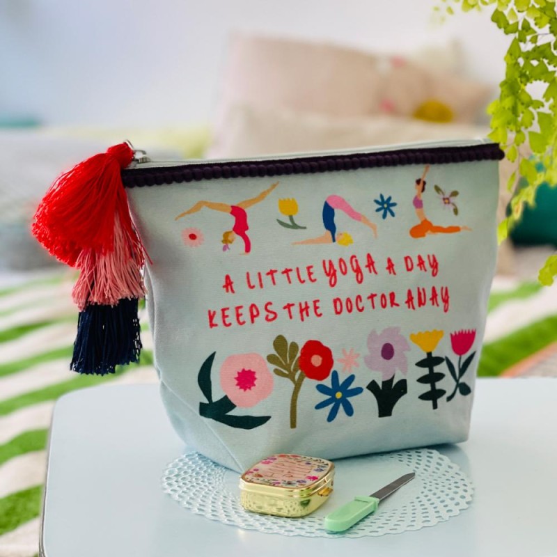 Täschchen Canvas Yoga