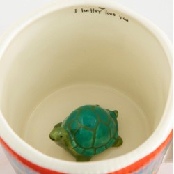 Tasse Peekaboo Turtle- Schildkröte