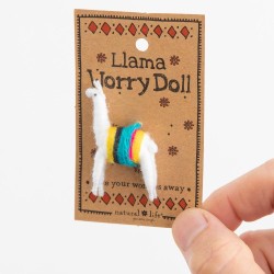 Porte-bonheur Worry doll Llama