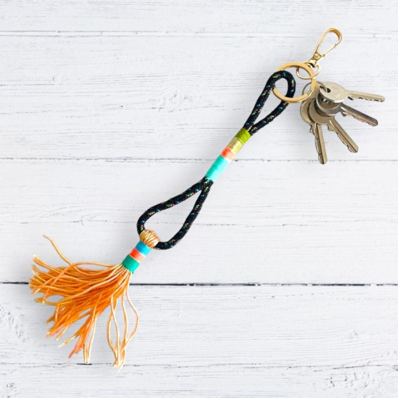 Schlüsselanhänger Multi wrap tassel