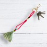 Schlüsselanhänger Multi wrap tassel