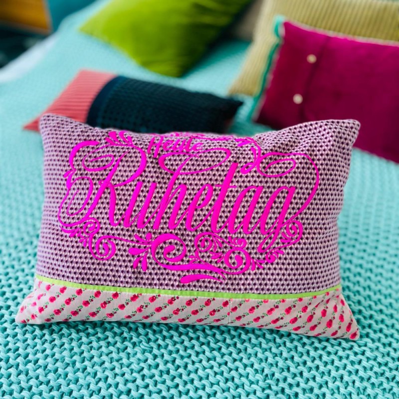 Kissenhülle Ruhetag 4060 flowerprint