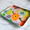 Tray square L Waterflower