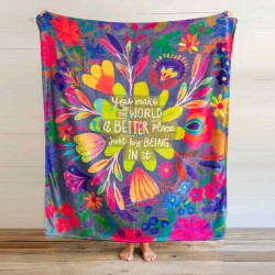 Blanket Cozy you make the world