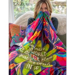 Decke Cozy you make the world