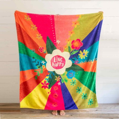 Couverture Cozy live happy Rainbow