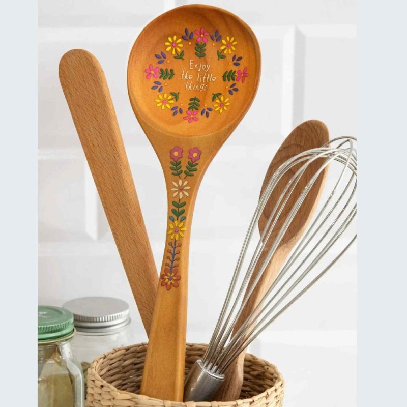 wooden spoon Folk Flower