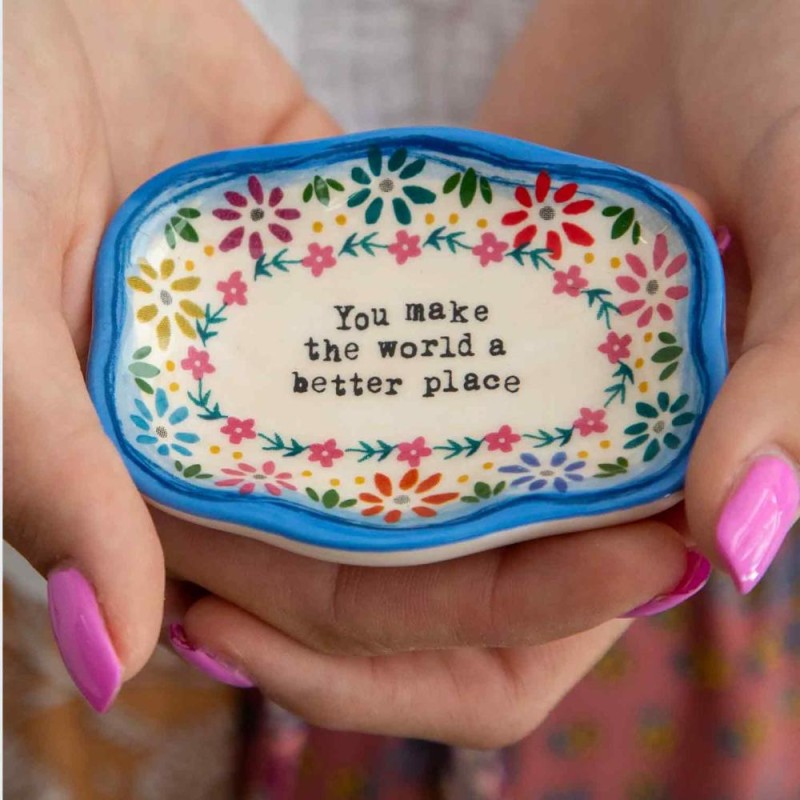 Mini Vide poches Céramique Artisan You make the world