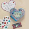 Minibriefe Light Blue Hearts