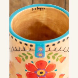 Tasse Folk Art Live Happy Boot