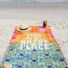Yoga/Beach Towel This is my happy place
