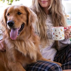 Bungalow Mug every home has a Dog