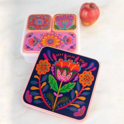 Nesting Storage container Set Lt Pink