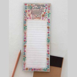 Bloc-notes Behind every stron