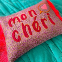 Housse de Coussin Brokat Mon Cheri 3040