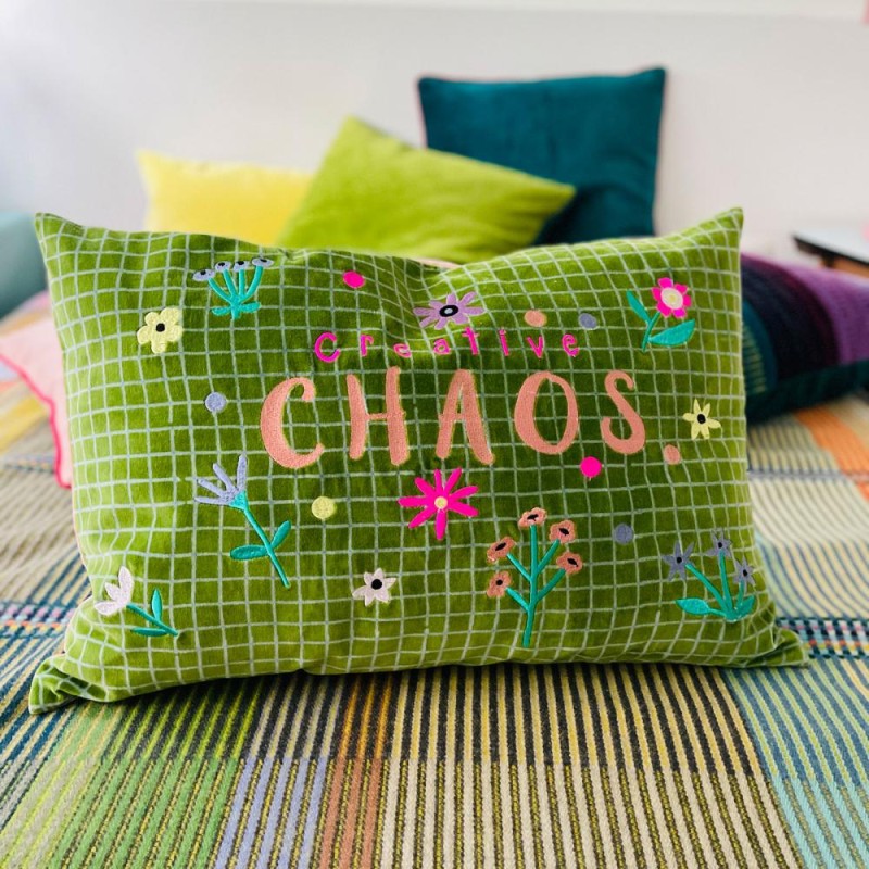 Cushion Velvet Creative Chaos 4060