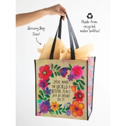 Recycled Bag You make the world XL