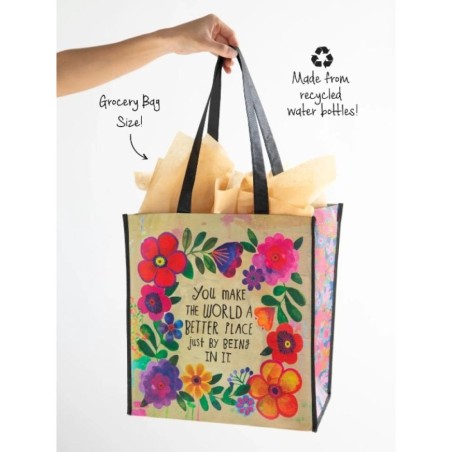 Recycled Bag You make the world XL