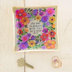 Vide poches en verre you make the world