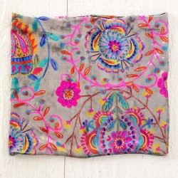 Bandeau et serre-tête Boho Folk cream