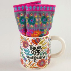 Mug & socks set Girlfriends