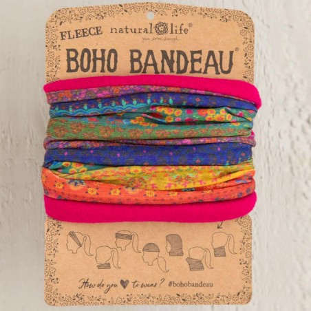 Bandeau Boho Fleece Rainbow