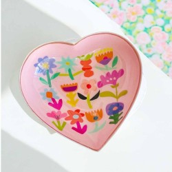 Vide Poches Coeur Bold Flowers