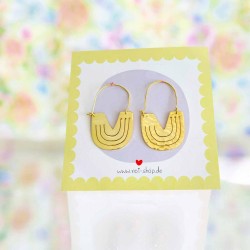 Boucles d´Oreilles ART N bead U 3 lines