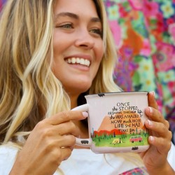 Camp mug Coral Once She Stopped Rus