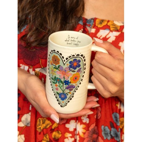 Tasse Latte Sage Do More Heart Happy