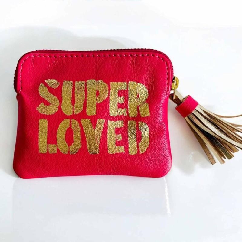 Mini zip Wallet Leather Superloved