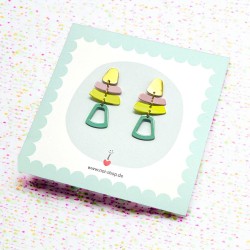 Ohrringe PopArt 3 pastels