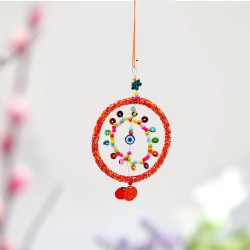 Dekoration Funkel copper Circle Ornament