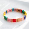 Armband colorblock pastel 25