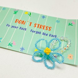 Ring elastic bow flower