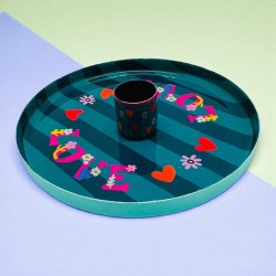 Kerzenhalter Print LOVE dia