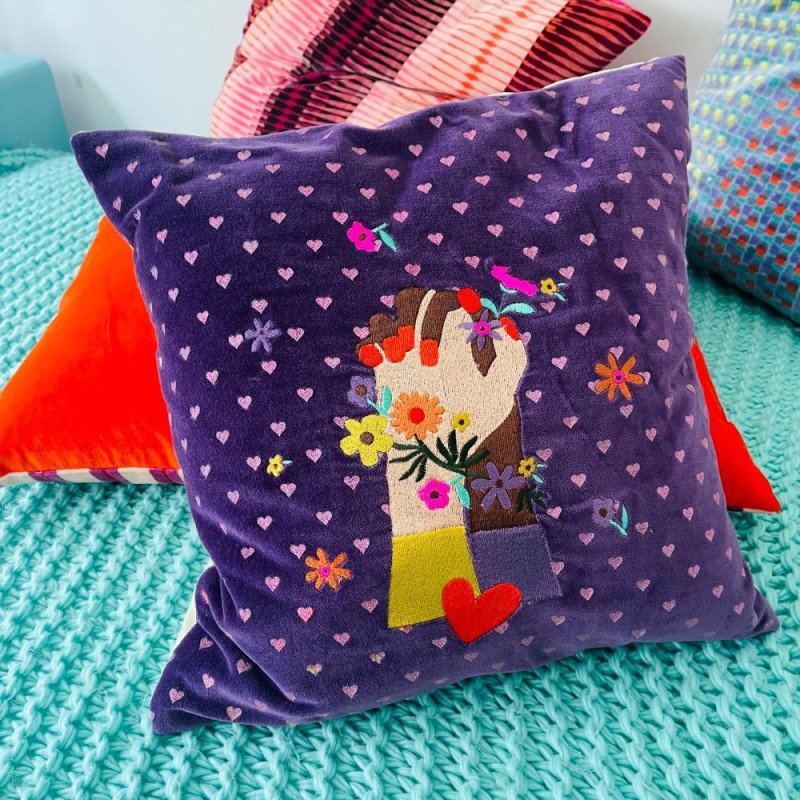 Kissenhülle Velvet unity 4040