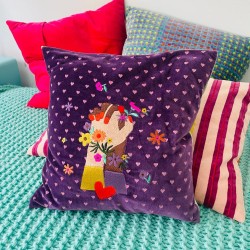 Kissenhülle Velvet unity 4040