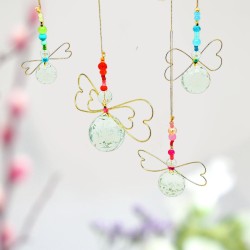 Dekoration Suncatcher Angel Set 4